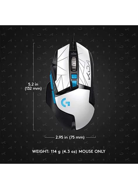 Logitech G502 Hero K Da Gaming Buytronics Dubai Uae