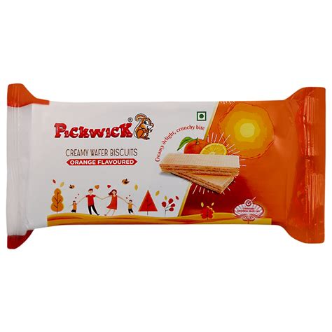 Pickwick Orange Creamy Wafer Biscuits G