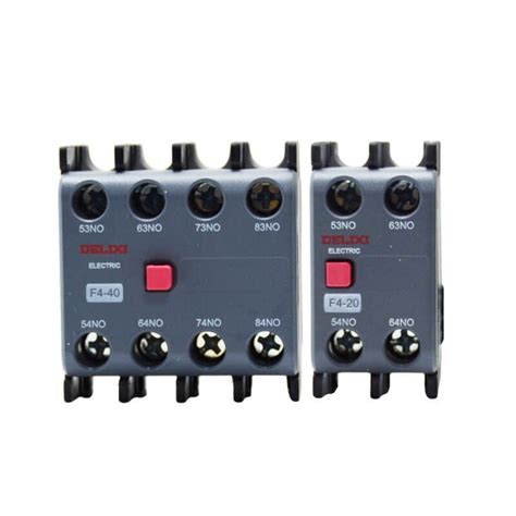 Tiếp điểm phụ contactor F4-02 Delixi – Vật Tư Giá Sỉ - Tổng Kho Solar