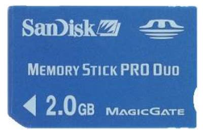 SanDisk 2GB Memory Stick Pro Duo | ProductFrom.com