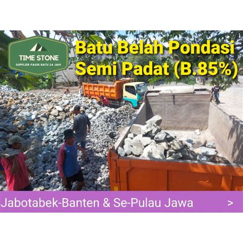 Jual Batu Belah Kali Pondasi B85 Shopee Indonesia