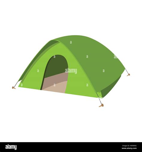 Tent Cartoon High Resolution Stock Photography And Images Alamy