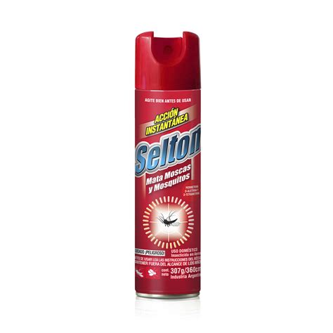 Insecticida Selton Moscas Y Mosquitos 360 Cc Carrefour