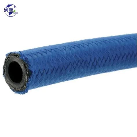 Steel Wire Reinforced Sae R Fiber Braid Hydraulic Rubber