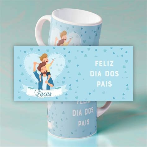 Caneca Dia Dos Pais Modelo Dmf Gr Fica E Brindes