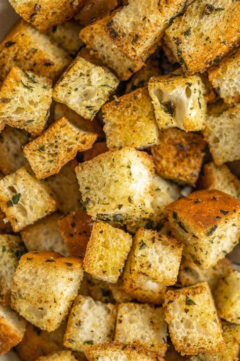 Homemade Croutons Recipe The Novice Chef