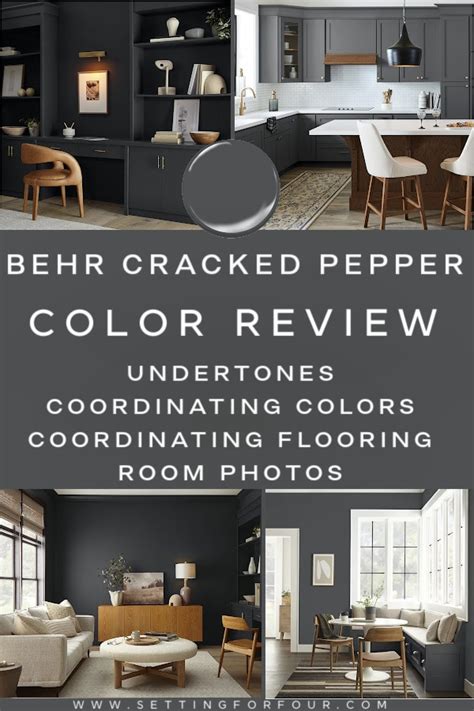 Behr Cracked Pepper Color Review