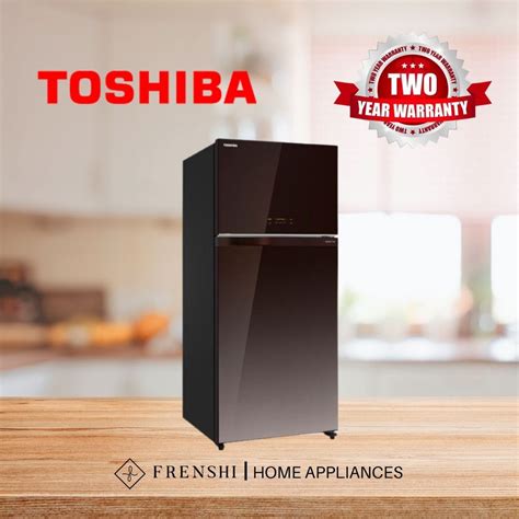 Toshiba 661L 5 Star 2 Doors Duo Hybrid Inverter Reffrigerator AG66MA