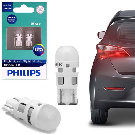 Par L Mpada Philips Pingo T Led Vision K Luz Branca Lanterna