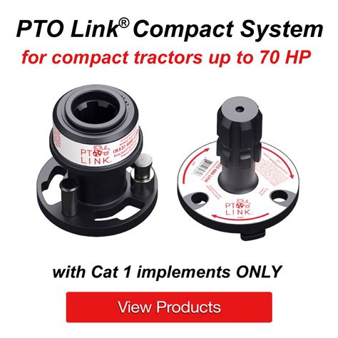 Easy Pto Quick Connect For Tractor Attachments Pto Link