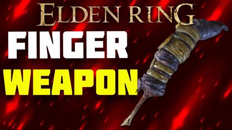 Elden Ring Where To Find The Ringed Finger Weapon Youtube