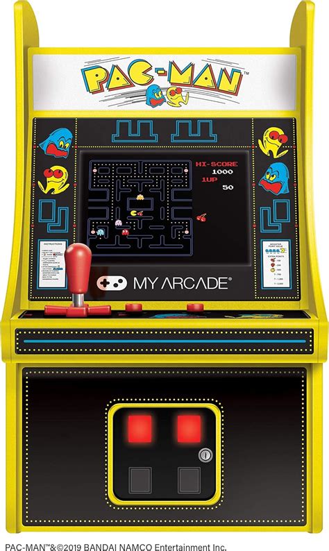 Micro Player Pac Man Console Gaming My Arcade