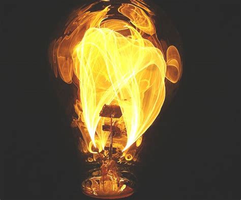 Fire Light Bulb