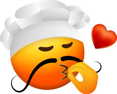 "Satisfied Chef Kiss Emoji" Emoji - Download for free – Iconduck