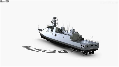 View Of Martadinata Class Frigate D Model Hum D Store