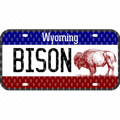 License Plate - Wyoming - Makers Gonna Learn