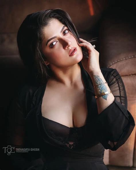 Srabanti Chatterjee Sizzling In Her Black Dress