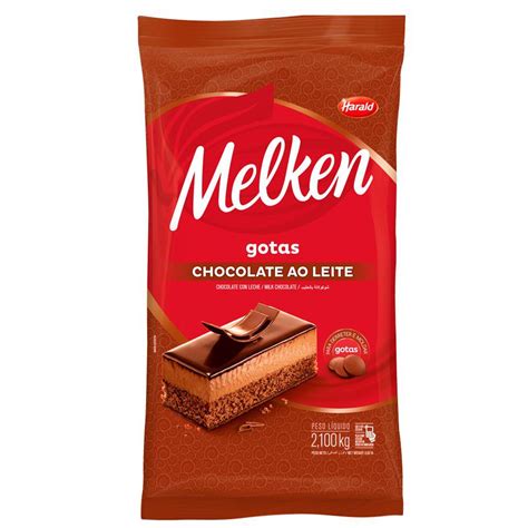 CHOCOLATE MELKEN GOTAS AO LEITE 2 1KG HARALD