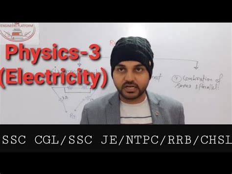 Physics Electricity Resistance Connections Ssc Cgl Ssc Je