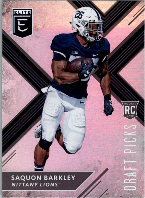 2018 Elite Draft Picks 105B Saquon Barkley NM MT EBay