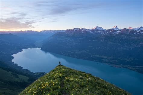 Wanderung Mit Biwak Auf Dem Hardergrat Bild Kaufen 71023569