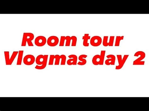 ROOM TOUR Vlogmas Day 2 Legacis Lifestyle YouTube