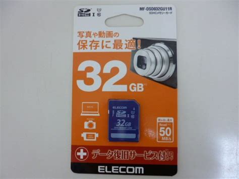 Yahoo オークション 新品 Sdhcメモリカード エレコム Mf Dsd032gu11