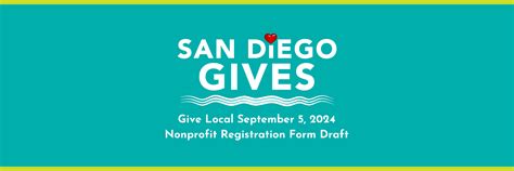 San Diego Gives Registration Form Draft North County Philanthropy Council