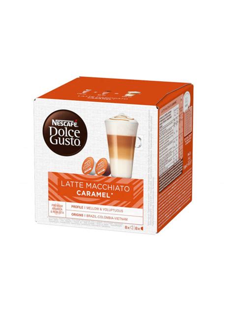 Coffee Capsules Nescafe Dolce Gusto Latte Macchiato Caramel