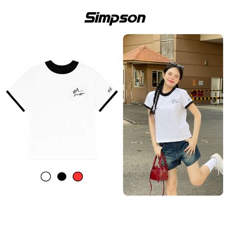 O Thun N Form Baby Tee Ph I Th U Basic Simpson Hot Trend Ts Shopee Vi T Nam