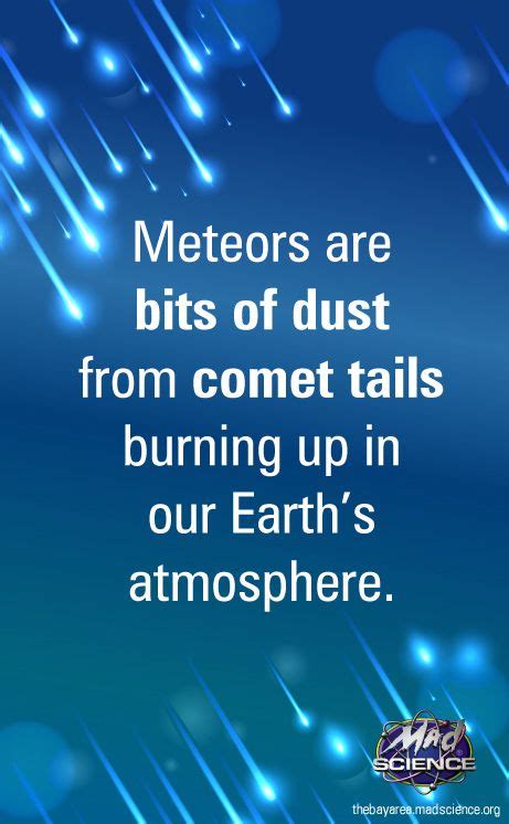 Meteors In The Atmosphere The Bay Area Earth Atmosphere Fun Facts