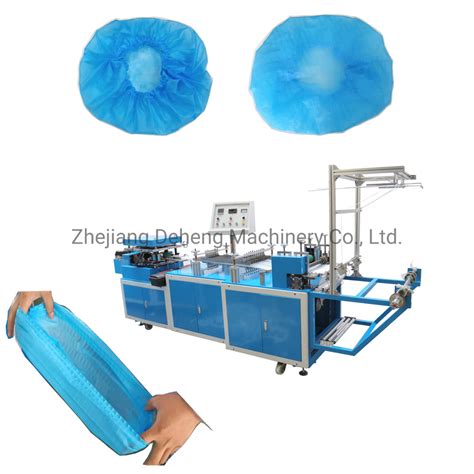 Non Woven Mop Making Machine Bouffant Cap Machine China Mop Cap