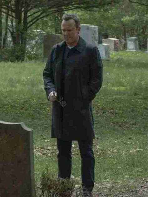 Rabbit Hole Season 01 Kiefer Sutherland Black Coat