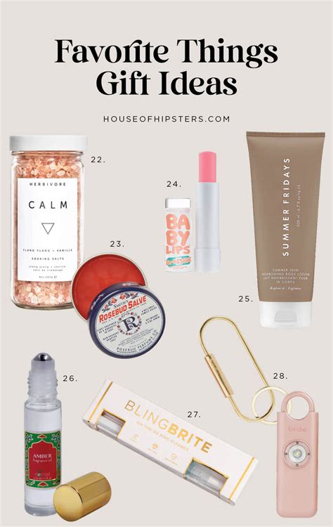 Favorite Things Gift Ideas: Party Gifts Under $25 - House Of Hipsters