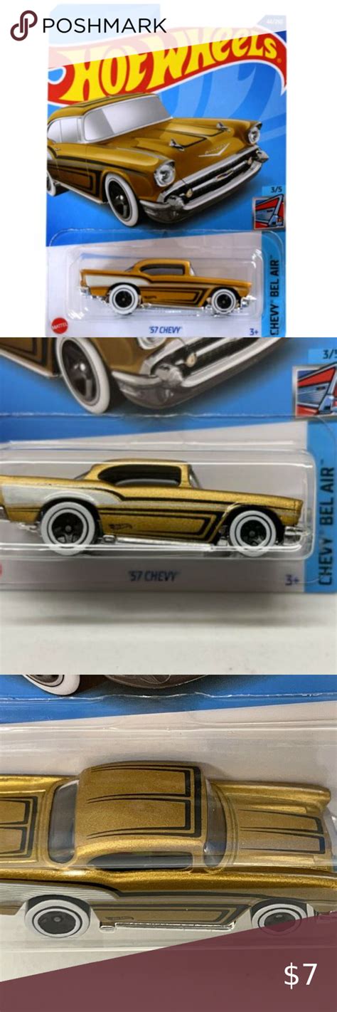 2022 Hot Wheels CHEVY BEL AIR 3 5 57 Chevy Gold Chevy Bel Air Hot Wheels Shop My Closet
