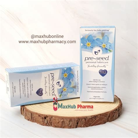 PreSeed Fertility Lubricant - Maxhub Pharmacy