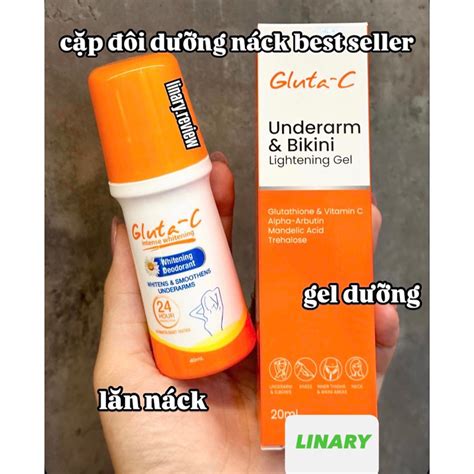 C Che T N D Ng Tr Ng Da D I C Nh Tay Gluta C Combo L N Gel Bikini M U V M I Nh T