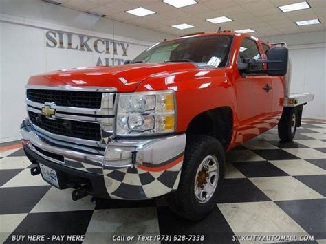 2008 Chevrolet Chevy Silverado 2500 HD 4x4 Flatbed Duramax Diesel for ...
