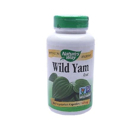 Natures Way Nature S Way Wild Yam Root 425 Mg 180 Vegetarian