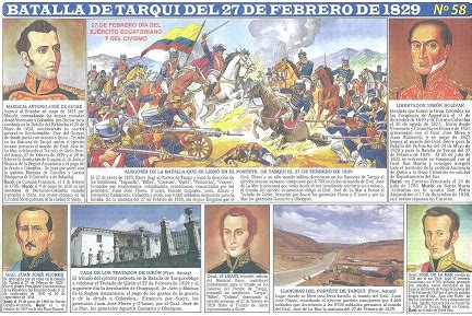 Batalla De Tarqui De Febrero