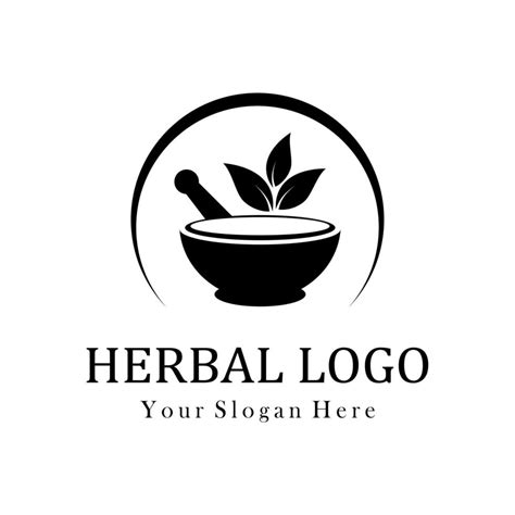 herbal logo vector 10030519 Vector Art at Vecteezy