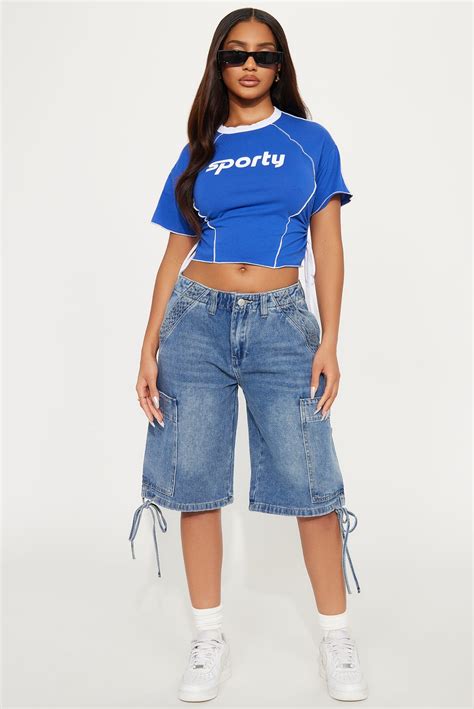 womens jorts fashion nova