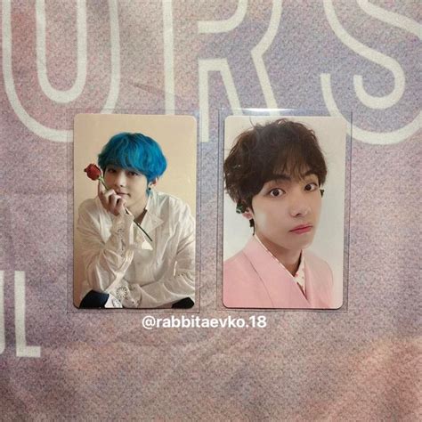 Bts Dvd Bluray Memories Taehyung V Photocard Trang Tr