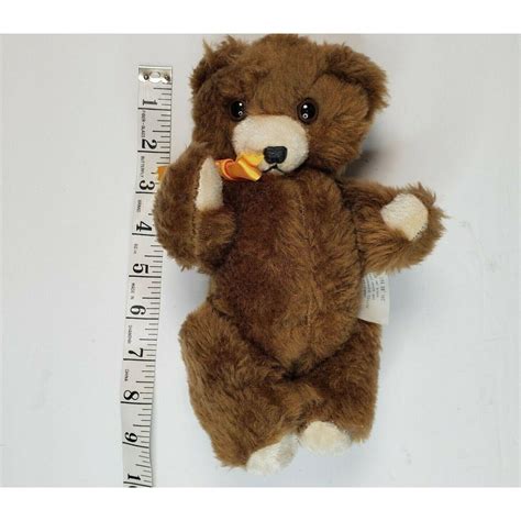 Vtg Pussy Cat Toy Co Teddy Bear Plush Made In Japan Etsy