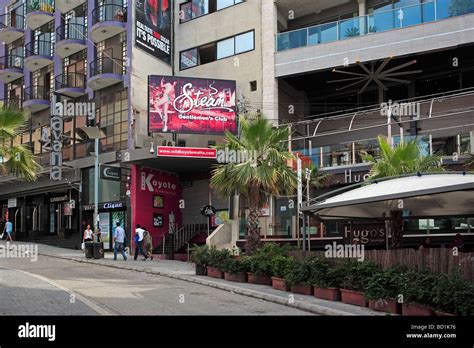 Nightclubs Paceville Malta Stock Photo Alamy