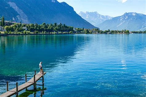 Genfersee Idyll Zwischen Frankreich Der Schweiz