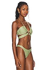 Vix Swimwear Gi Bikini Top In Olive REVOLVE