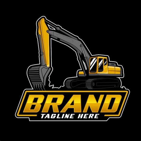 Premium Vector Excavator Logo