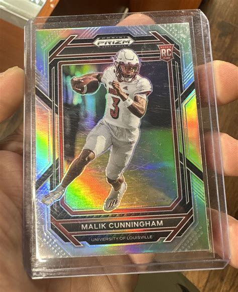 2023 Panini Prizm Draft Picks Silver Prizm 112 Malik Cunningham Rc