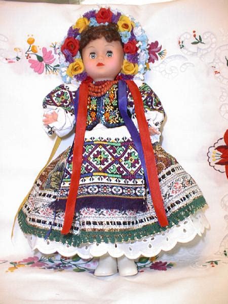 Ukrainian Dolls With Handmade Embroidered Costumes